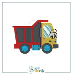 truck embroidery design - digital machine embroidery (4 sizes) | instant download