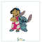 Lilo Stitch Embroidery Design Digital Machine Embroidery 4 Sizes Instant Download 0