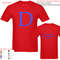 D Alphabet Letter Tshirt 0