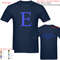 E Alphabet Letter Tshirt 0