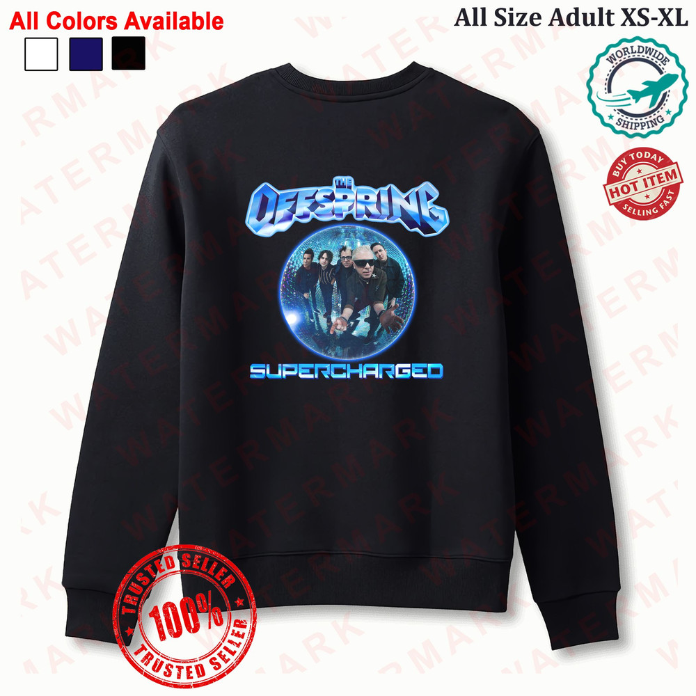 THE OFFSPRING WITH SPECIAL GUEST SIMPLE PLAN SUPERCHARGED WORLDWIDE IN 25 Sweatshirt 0