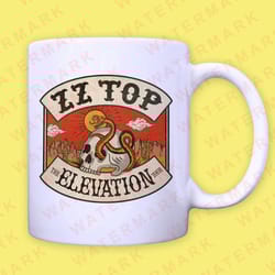 zz top the elevation tour 2025 mug