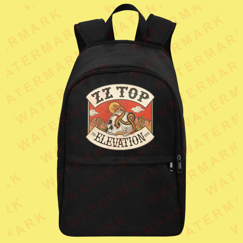 ZZ TOP THE ELEVATION TOUR 2025 Backpack Bags 0