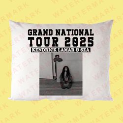 kendrick lamar & sza the grand national tour 2025 pillow cases