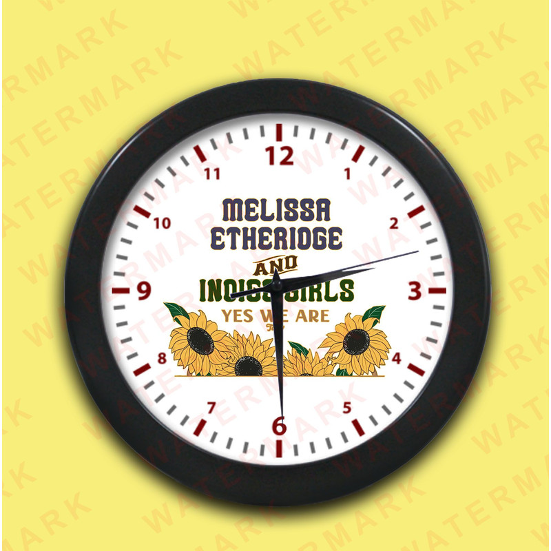 MELISSA ETHERIDGE AND INDIGO GIRLS YES WE ARE TOUR 2025 Wall Clocks 0