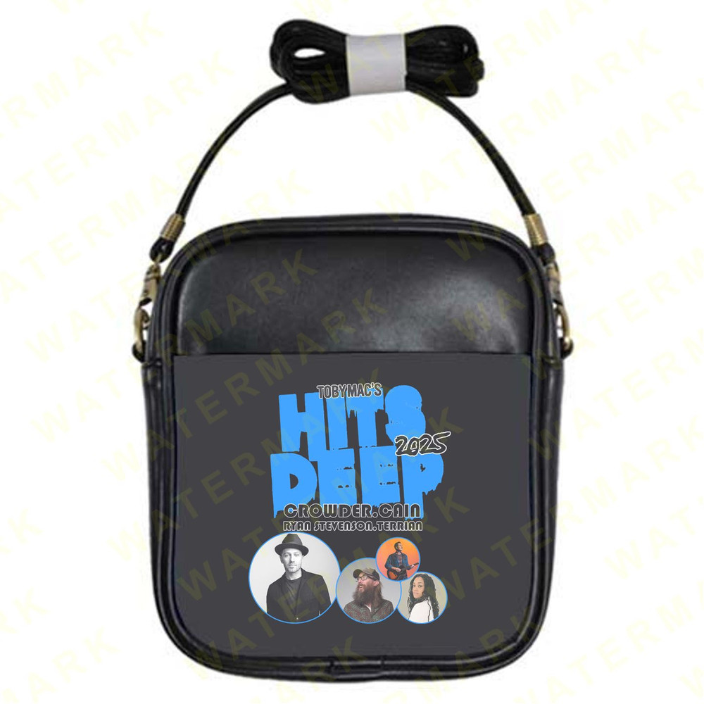 TOBYMACS HITS DEEP FT CROWDER CAIN RYAN STEVENSON TERRIAN TOUR 2025 Sling Bags 0
