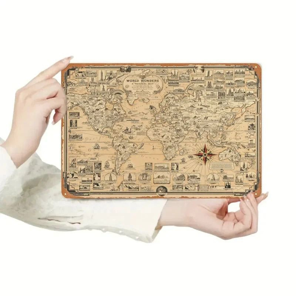 World Wonders Map Chart 1