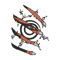 Naruto  Kurama Embroidery  Vector Art  Digital Download 0
