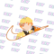 Demon Slayer  Zenitsu Nike Design  Embroidery  Vector Art  Digital Download 1