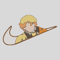 Demon Slayer  Zenitsu Nike Design  Embroidery  Vector Art  Digital Download 2