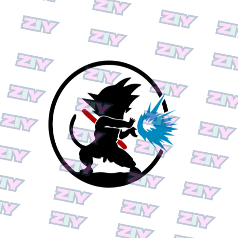 Dragon Ball  Goku Embroidery  Vector Art  Digital Download 1