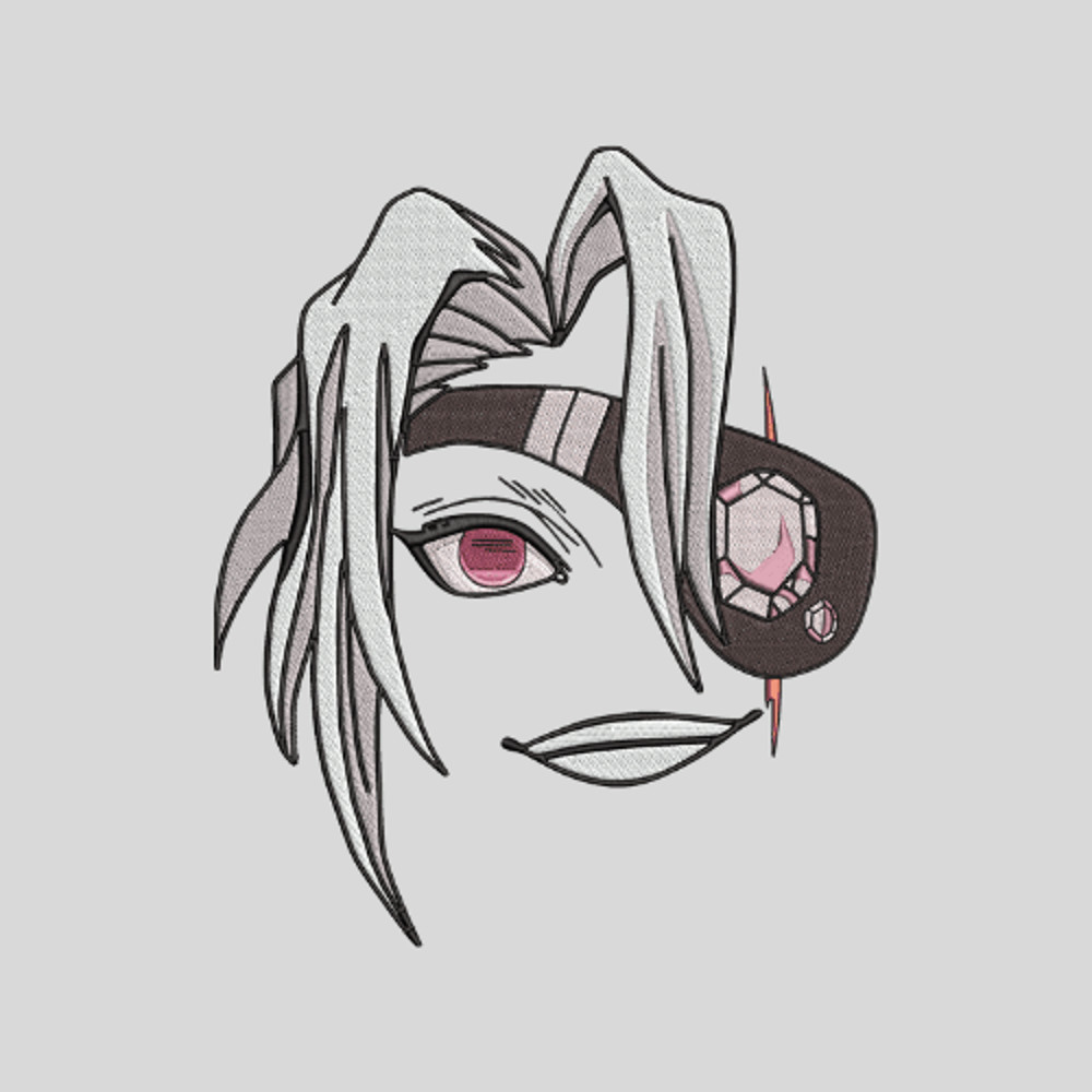 Tengen Uzui Demon Slayer Embroidery Vector Art Digital Download 2