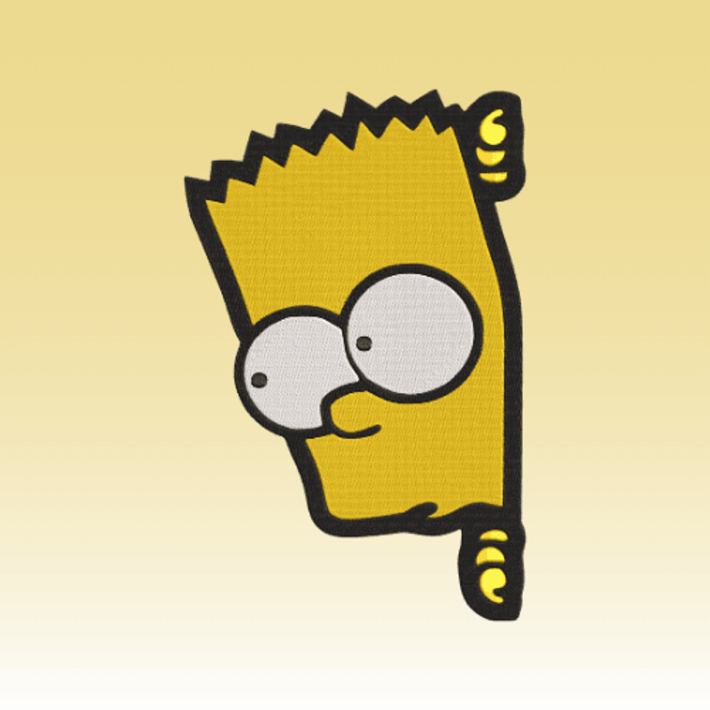Bart Peek Design  Embroidery  Vector Art  Digital Download 2