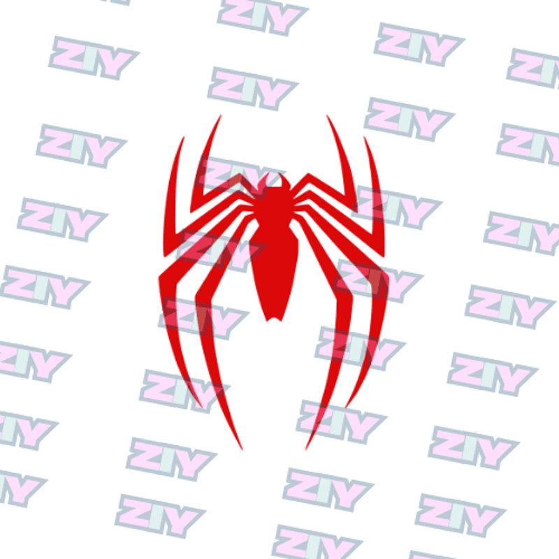 Spiderman Symbol Embroidery Vector Art Digital Download 2
