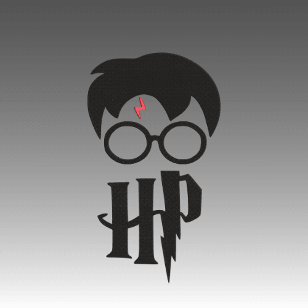 Harry Potter Embroidery Vector Art Digital Download 1