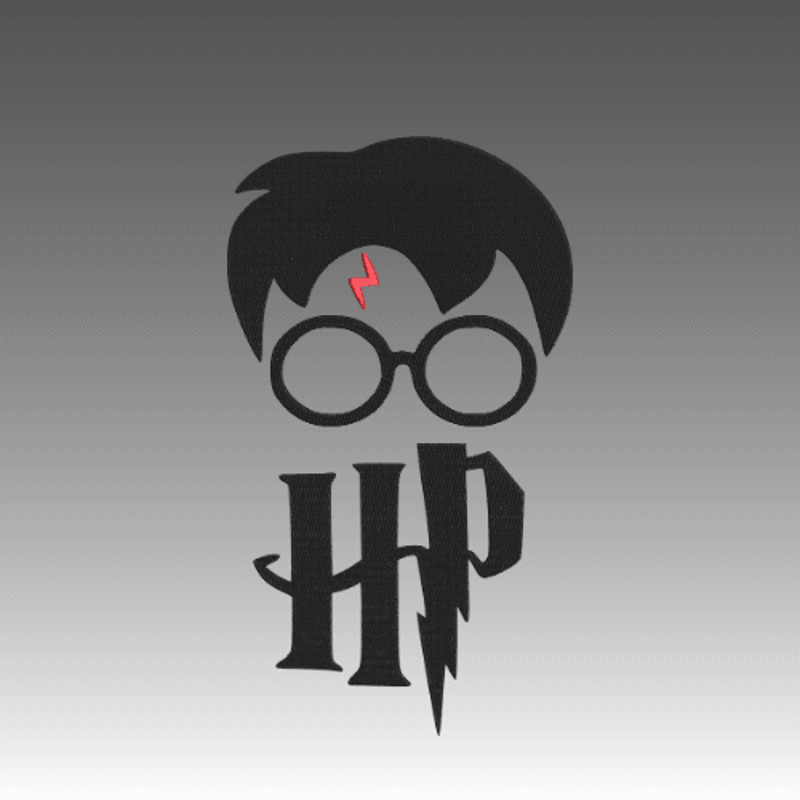 Harry Potter Embroidery Vector Art Digital Download 1