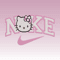 Hello Kitty Nike Style  Embroidery  Vector Art  Digital Download 1