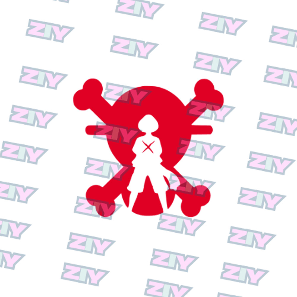 One Piece Emblem  Embroidery  Vector Art  Digital Download 2