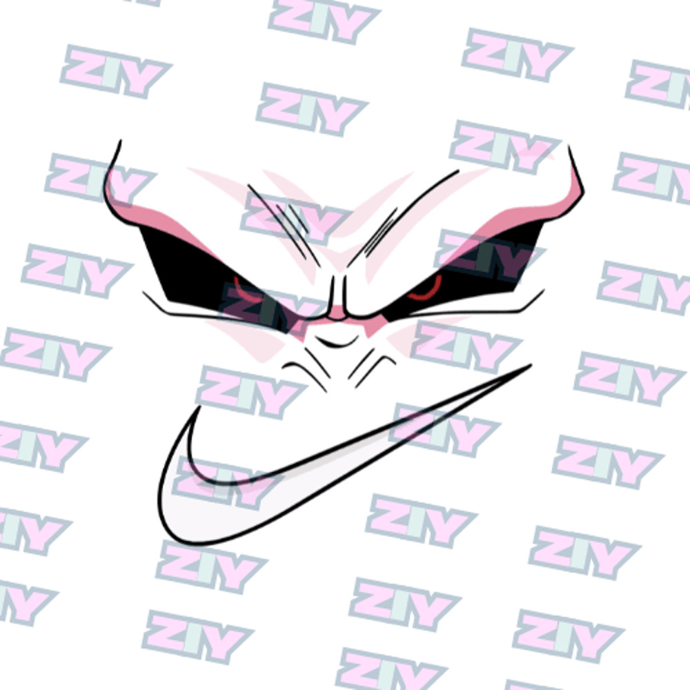 Dragon Ball Z Majin Buu Embroidery Vector Art Digital Download 2