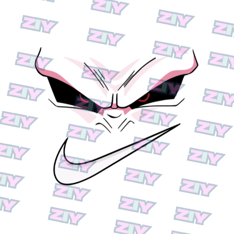 Dragon Ball Z Majin Buu Embroidery Vector Art Digital Download 2