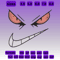 Gengar Pokemon Nike Style  Embroidery  Vector Art  Digital Download 0