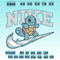 Squirtle X Nike Splash Style  Embroidery  Vector Art  Digital Download 0