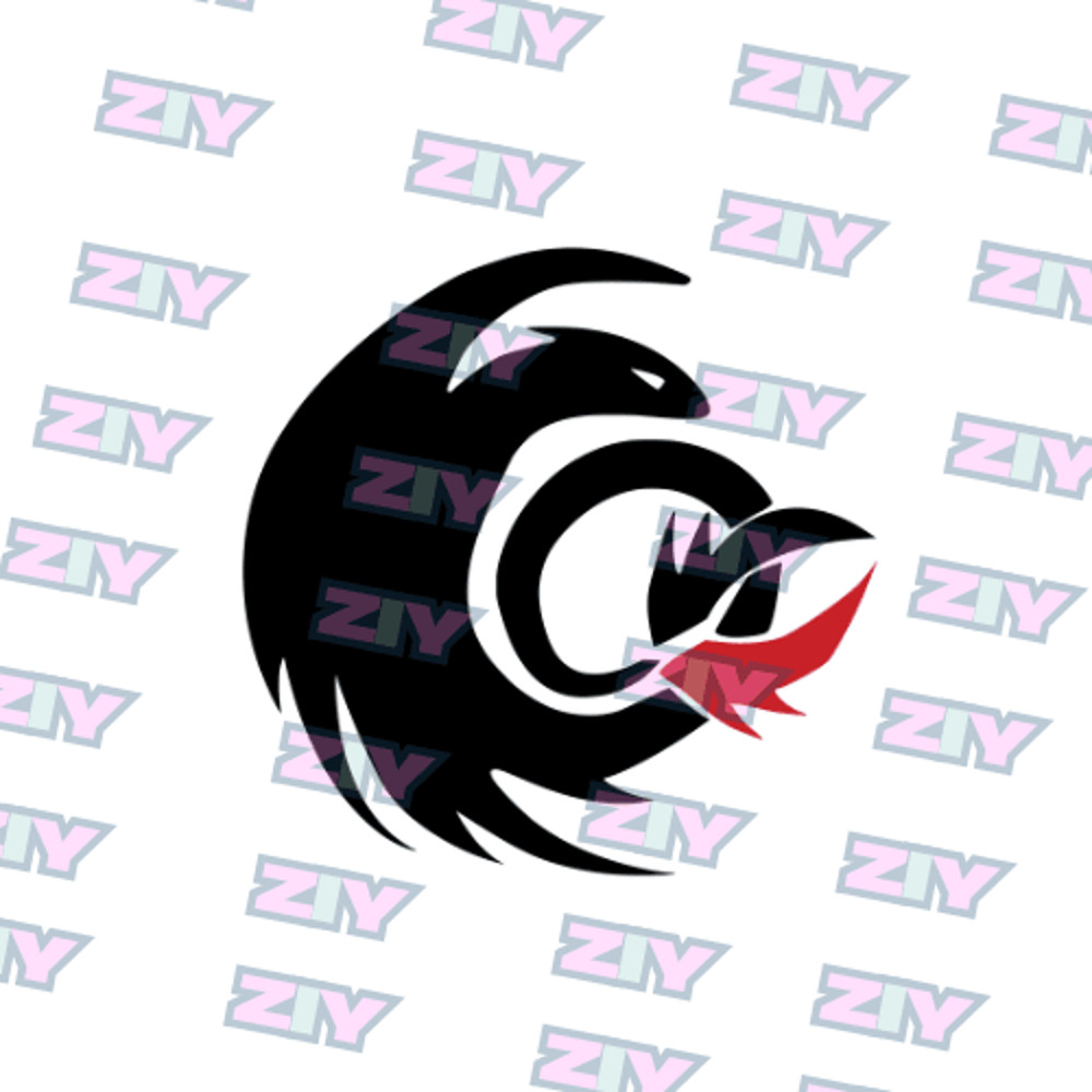 Toothless Dragon  Embroidery  Vector Art  Digital Download 2