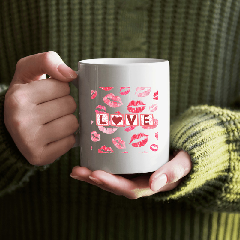 Valentine Kiss Love Themed Printables 2