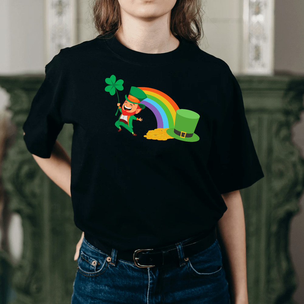 Rainbow Gold Pot Shamrock 0