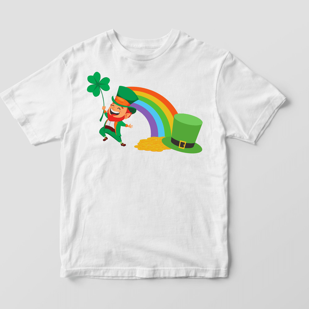 Rainbow Gold Pot Shamrock 1