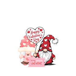 happy valentine day gift gnome design