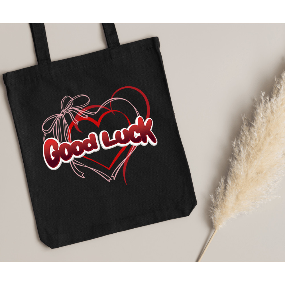 Rred Heart Good Luck 1