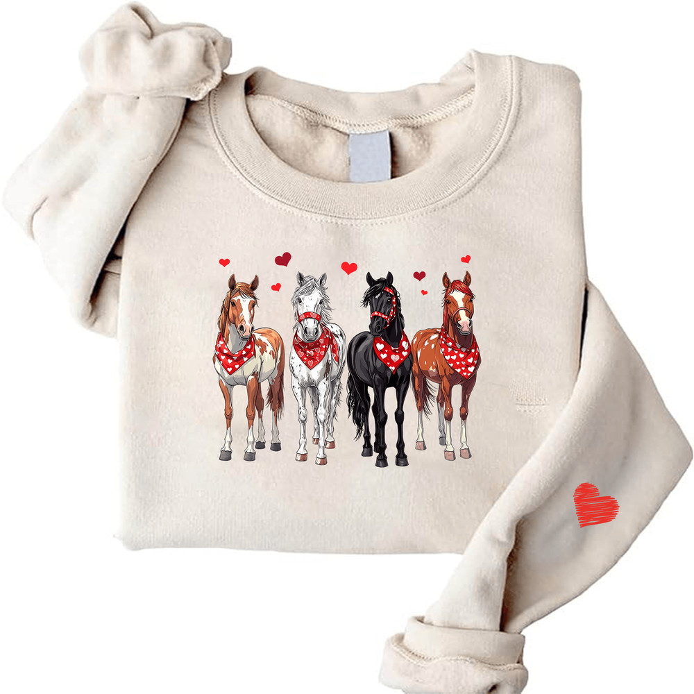 Valentine Horse TShirt 0