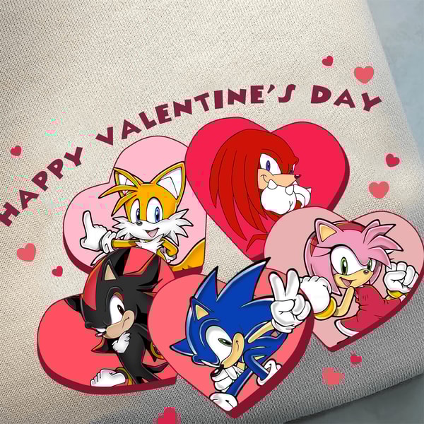 Sonic The Hedgehog Valentine | Inspire Uplift