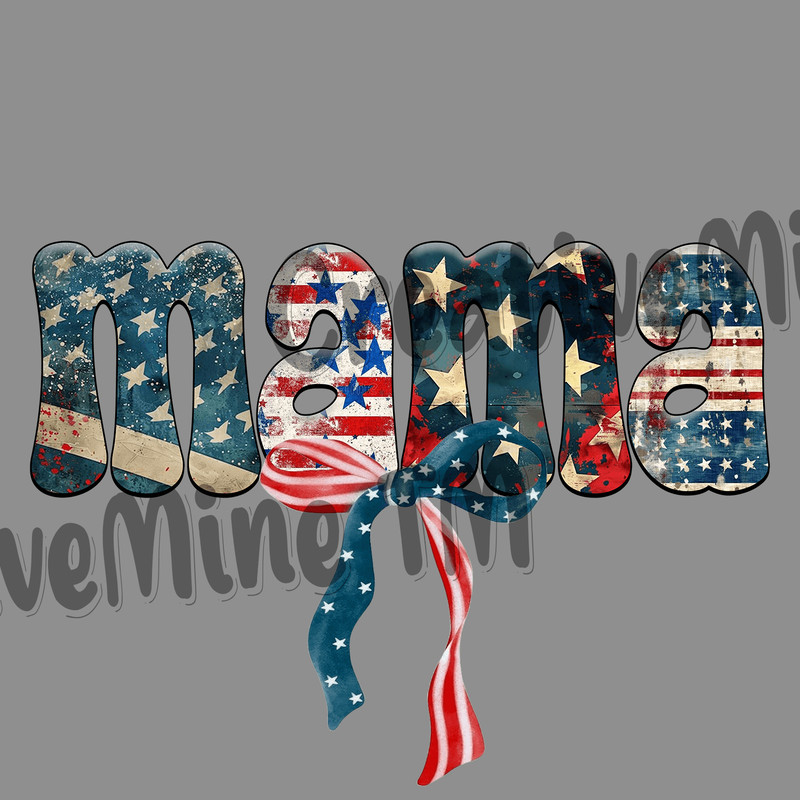 Mama Flag PNG Shirt Gift For Mothers Day 0