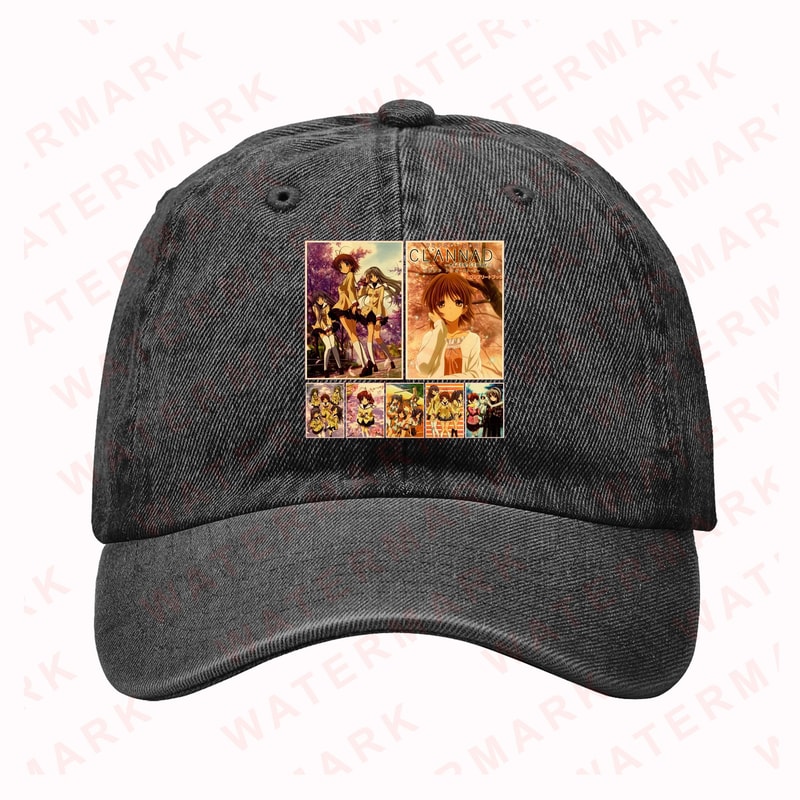 1 CLANNAD AFTER STORY TOMOYA OKAZAKI Denim Hat Cap 0