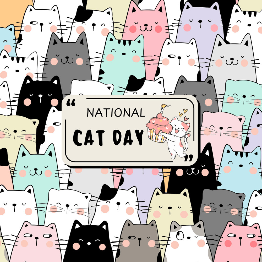 Clebrating Purrfection Happy National Cats Day 0