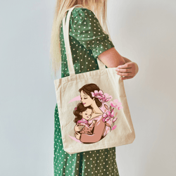 mother-daughter duo mother's day digital mockup | stylish & editable