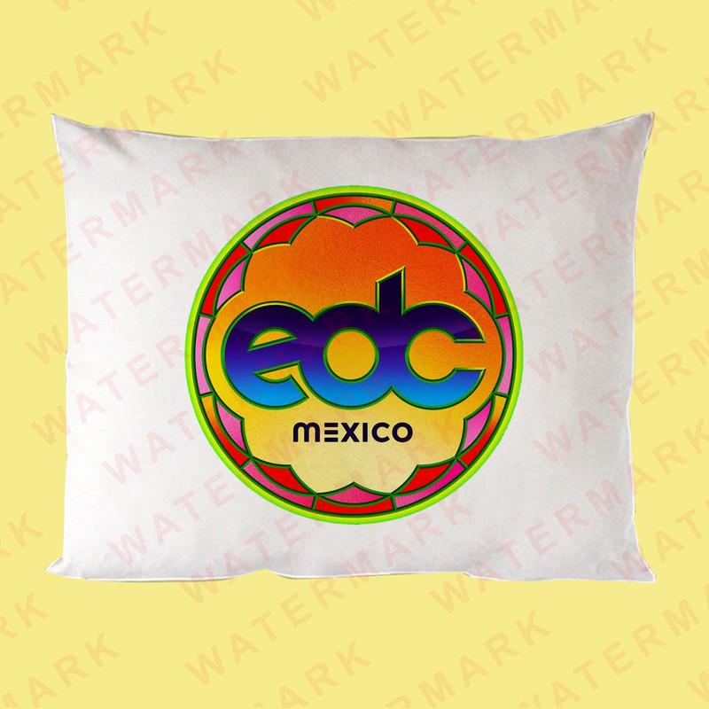 ELECTRIC DAISY CARNIVAL EDC MEXICO MUSIC FESTIVAL 2025 Pillow Cases 0