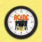 THE ACDC POWER UP NORTH AMERICAN TOUR 2025 Wall Clocks 0