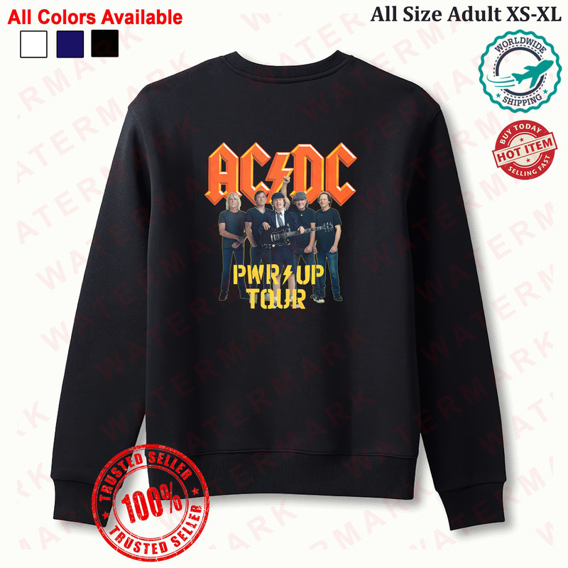 THE ACDC POWER UP NORTH AMERICAN TOUR 2025 Sweatshirt 0