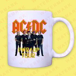 the acdc power up north american tour 2025 mug