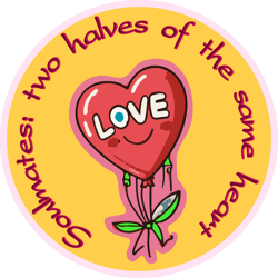 valentine's day. Digital clipart. digital sticker. Gift. PNG sticker. Instant download. Heart.  Love in Every Balloon