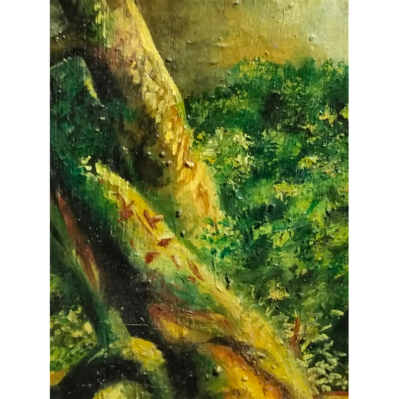 Oil Painting Landscape Forest 1