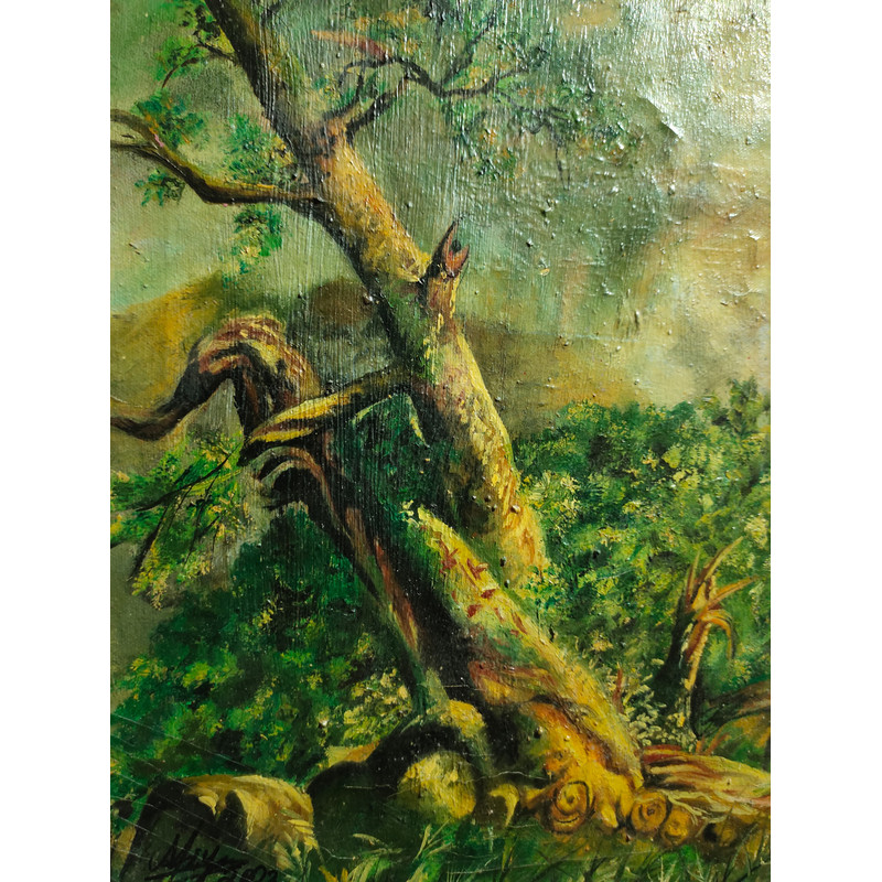 Oil Painting Landscape Forest 3
