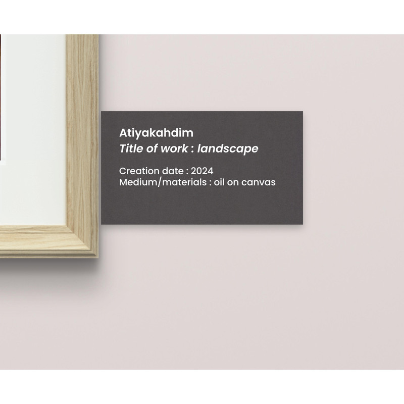 Landscape Oil Painting Lahore Fort 6