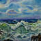 Sea Side View Oil Painting 0