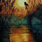 Sun Light Landscape Oil Painting 0