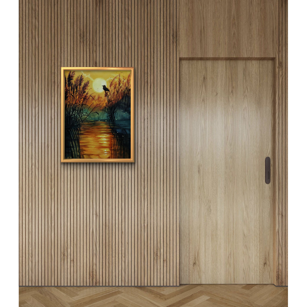 Sun Light Landscape Oil Painting 3