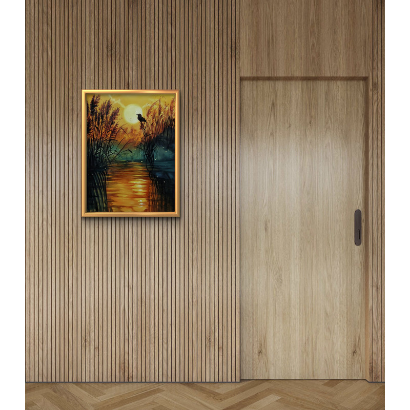 Sun Light Landscape Oil Painting 3